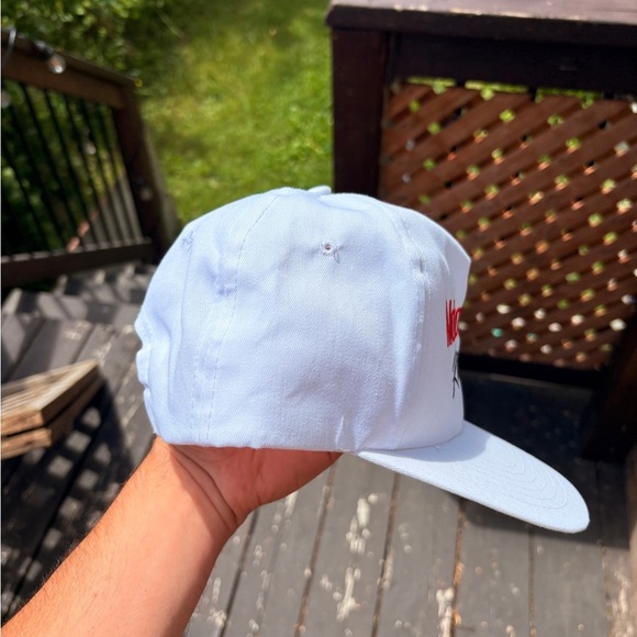 Vintage MOTOCRAFT RACING trucker hat white snapback nascar - Picture 3 of 6